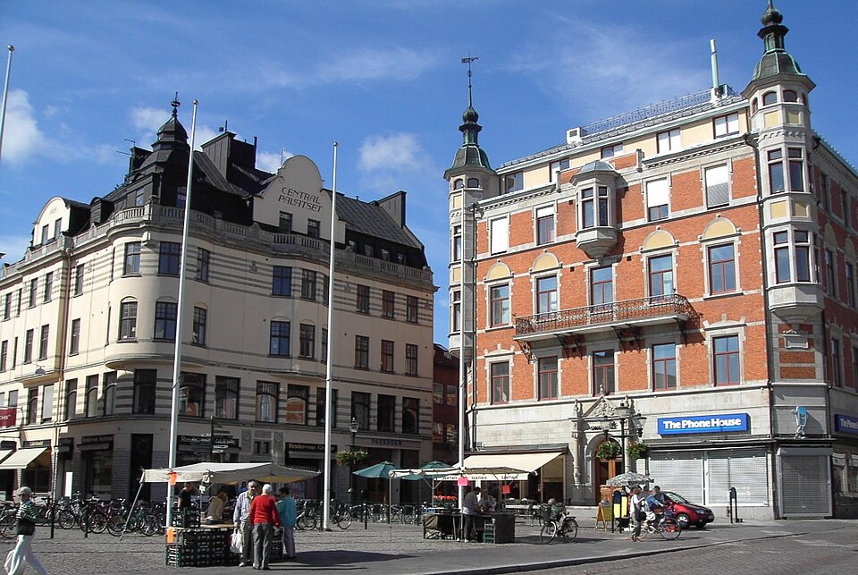 Linköping city view