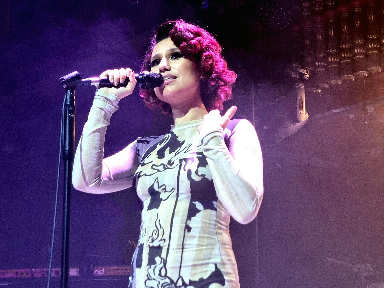 English singer Raye performing at Pryzm, Kingston