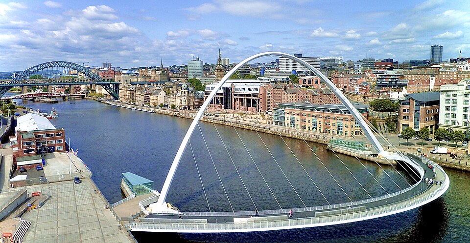 Newcastle upon Tyne city view