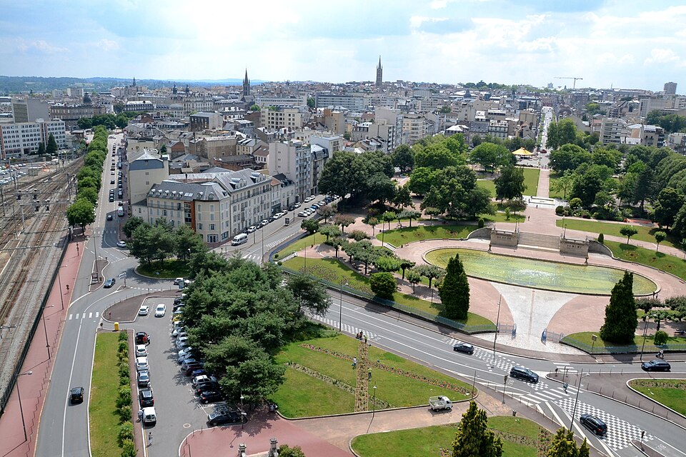 Limoges city view