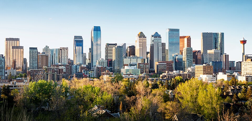 Calgary city view