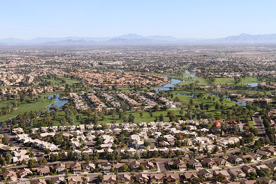Chandler city view