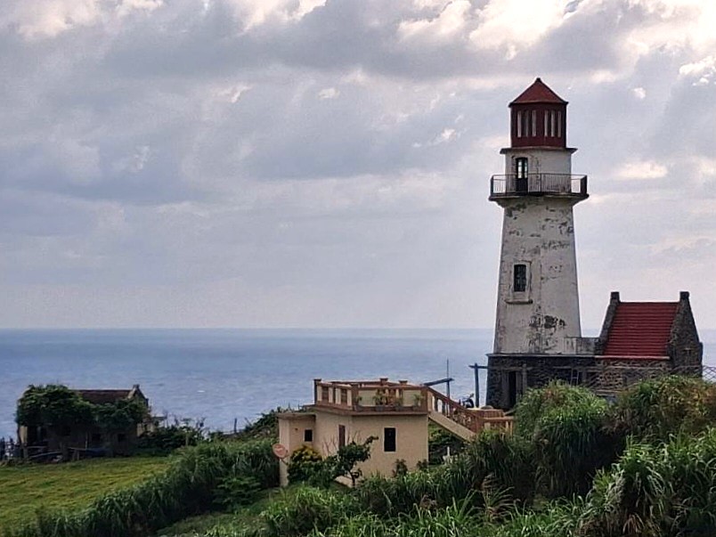 Tayid Lighthouse, situated in Mahatao municipality on Batan Island, in Batanes province, Philippines