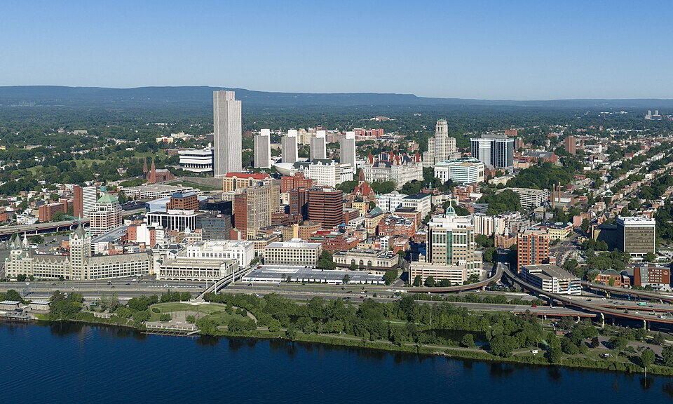 Albany city view