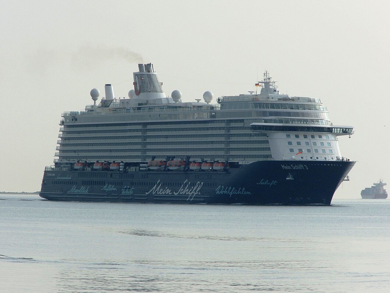 Cruise Ship Mein Schiff 3 in Kiel