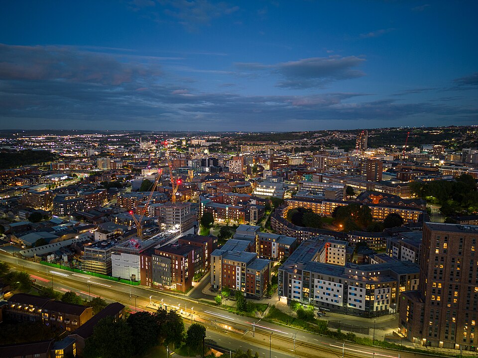 Sheffield city view