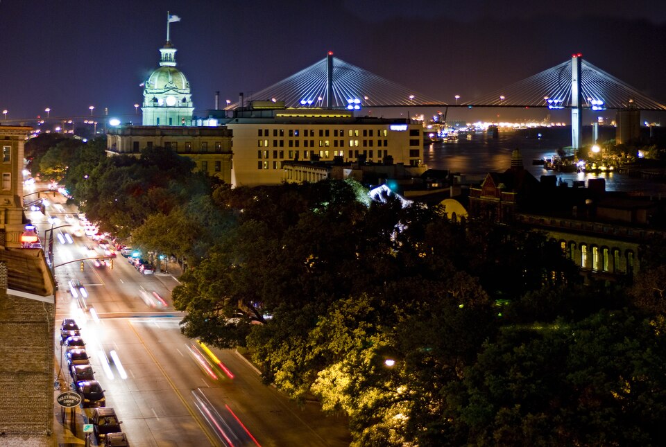 Savannah city view