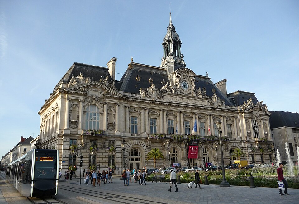 Tours city view