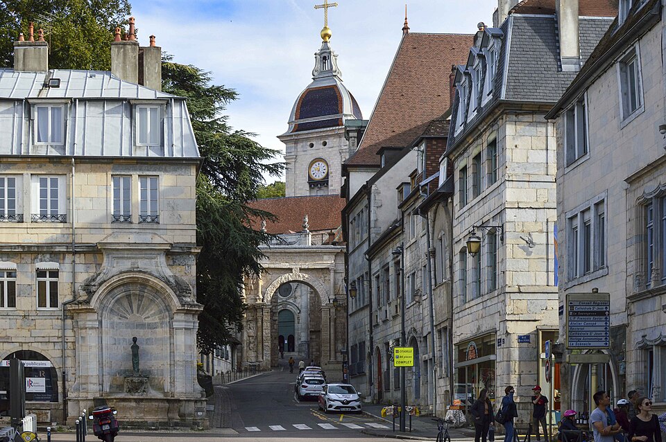 Besançon city view