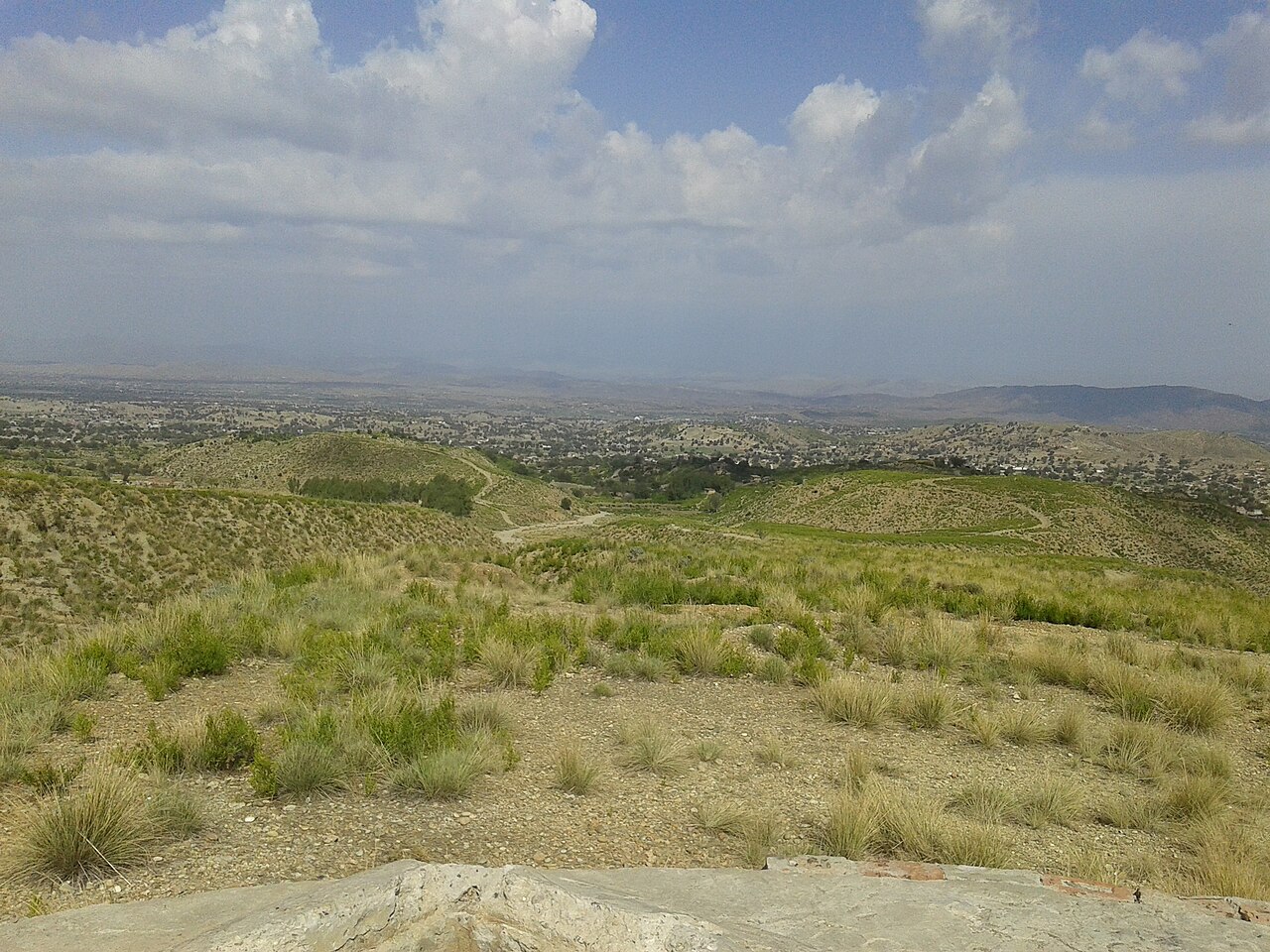 Landscape in Karak district, KPK, Pakistan