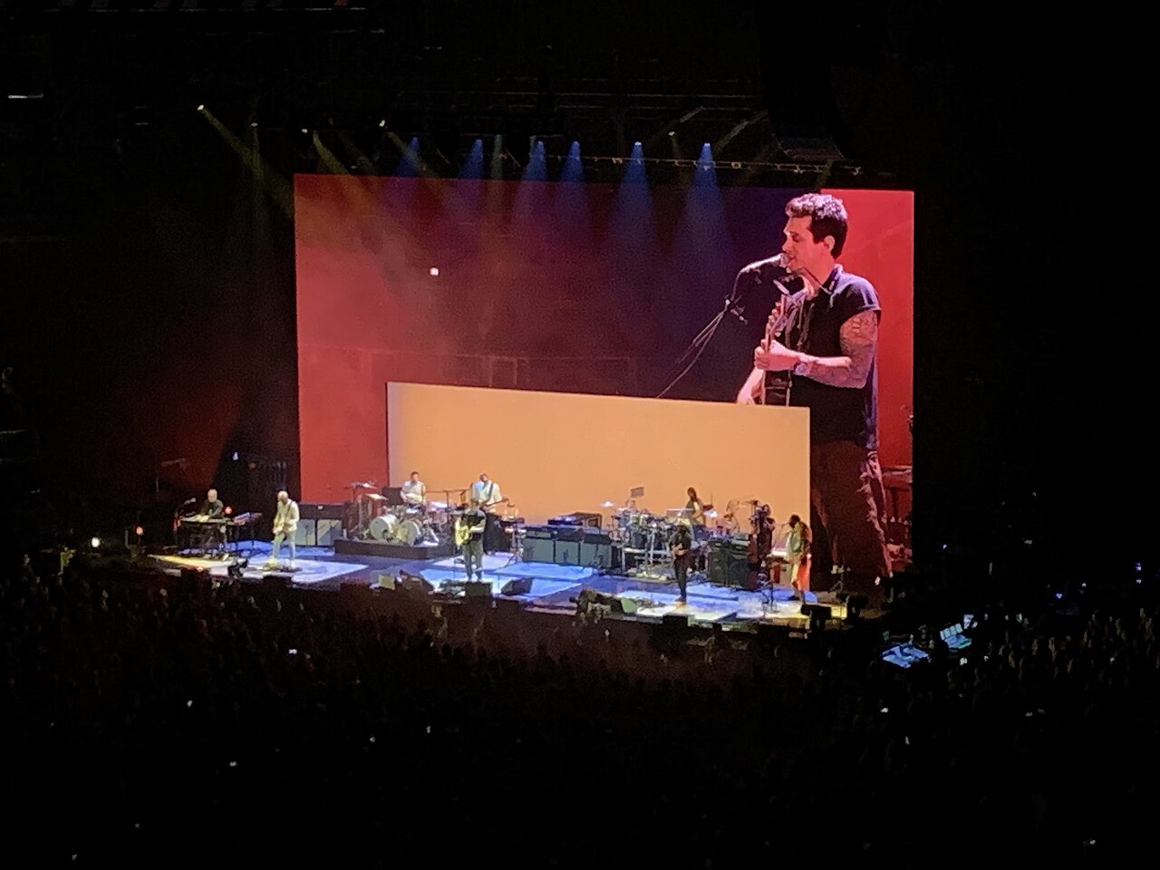 John Mayer concert in Chicago, Illinois at United Center