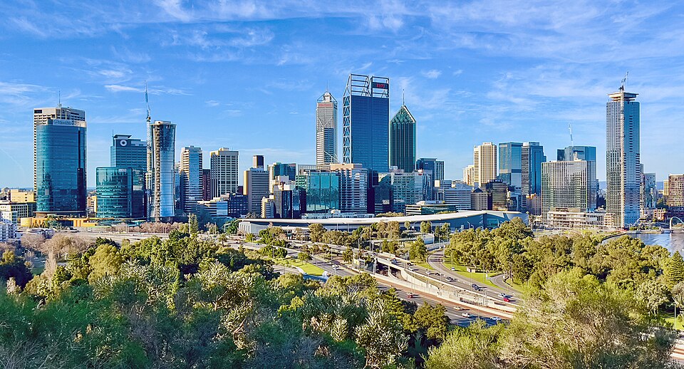 Perth city view