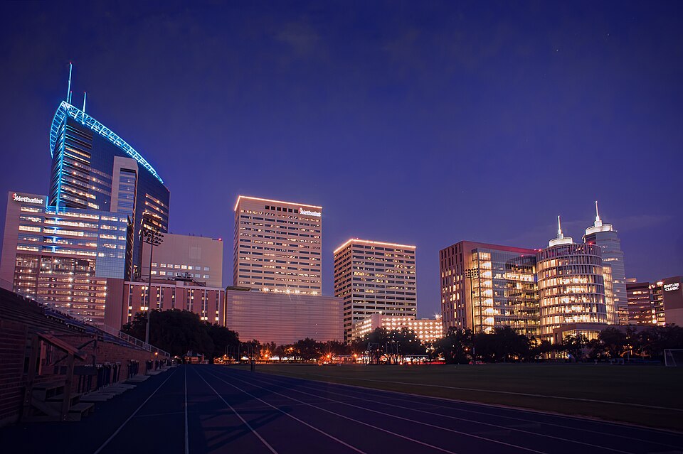Houston city view