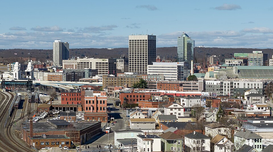 Worcester city view