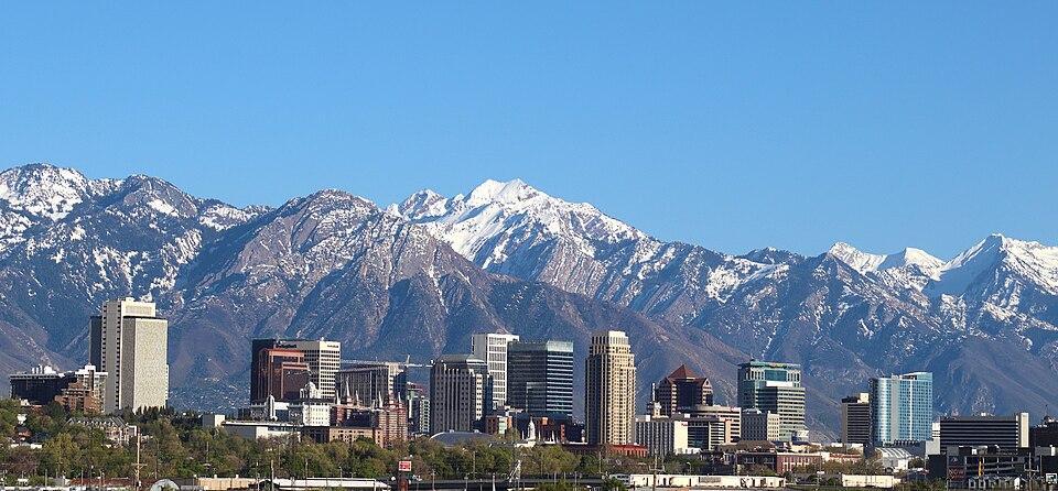 Salt Lake City city view