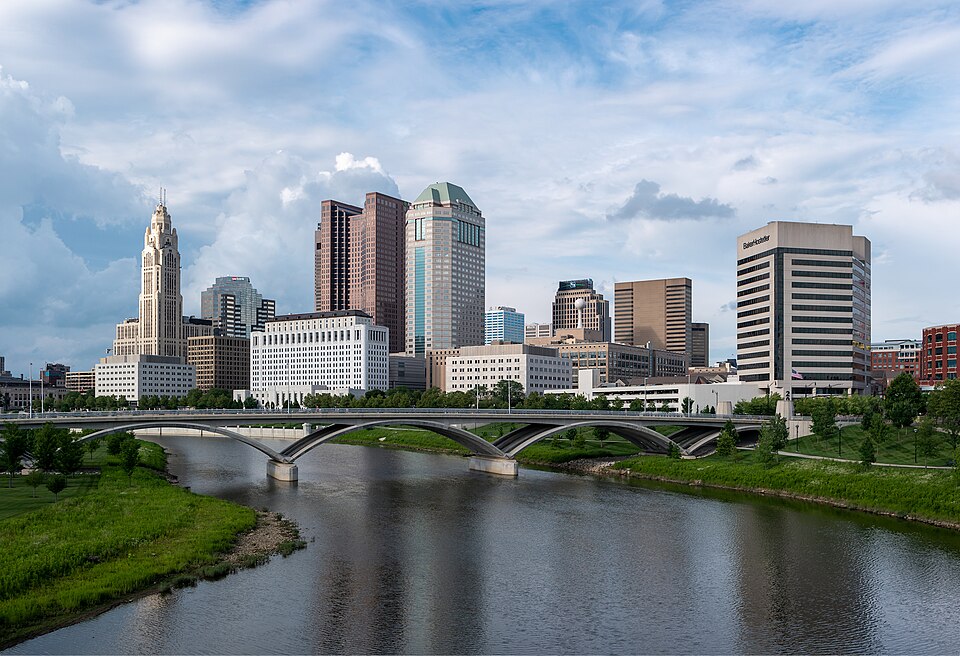Columbus city view
