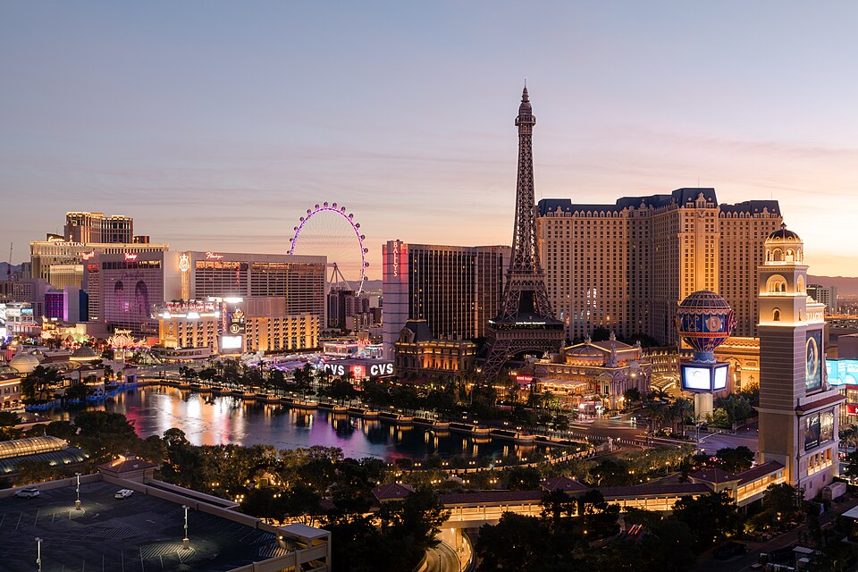 Las Vegas city view