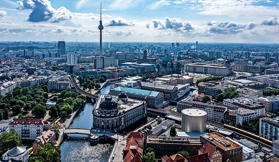 Berlin city view