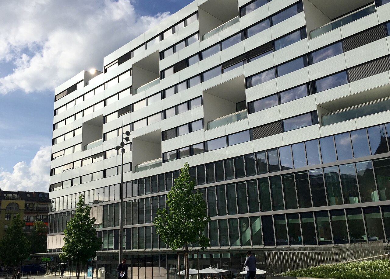 Gustave Julliard building at Geneva University Hospitals