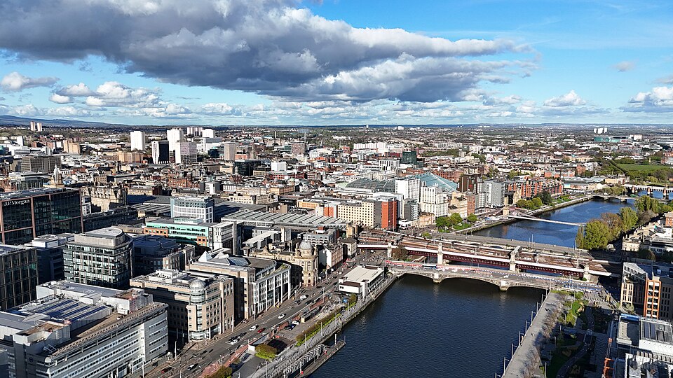 Glasgow city view