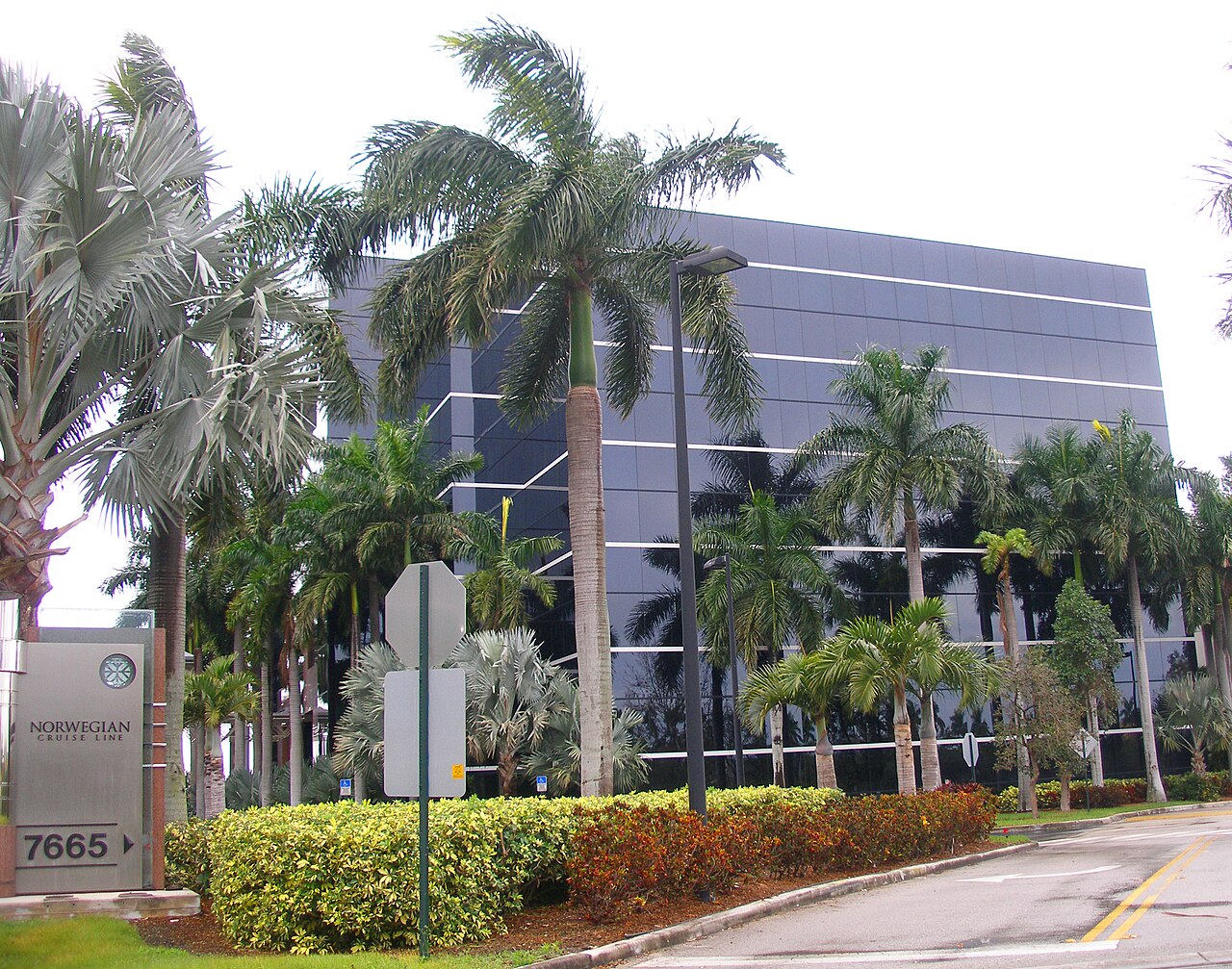 Norwegian Cruise Line headquarters in unincorporated Miami-Dade County .