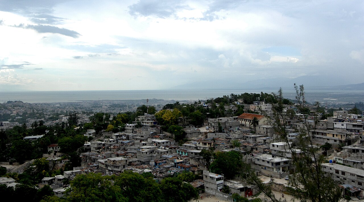 An aerial view of Port-au-Prince, Haiti, is shown Sept. 16, 2008, from the U.N. Stabilization Mission in Haiti (MINUSTAH) headquarters building. MINUSTAH is the U.N.-led multinational peacekeeping security force helping to establish, mainta