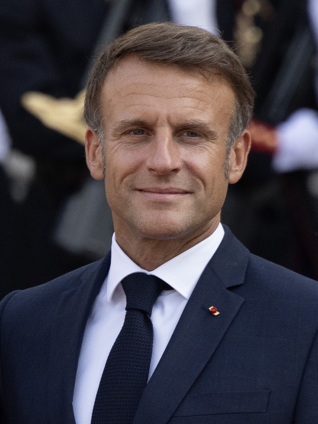 Macron in August 2024.