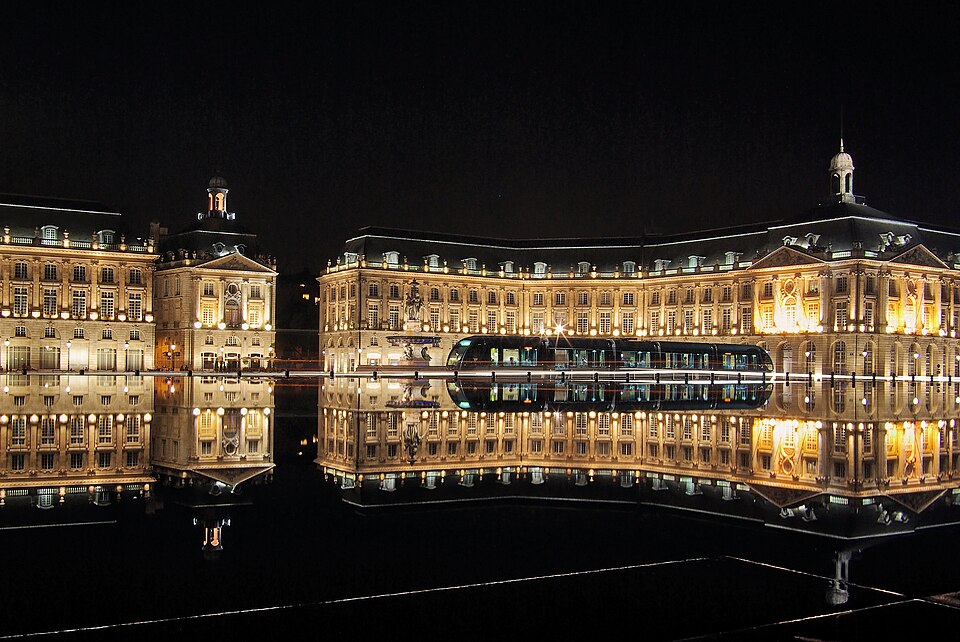 Bordeaux city view