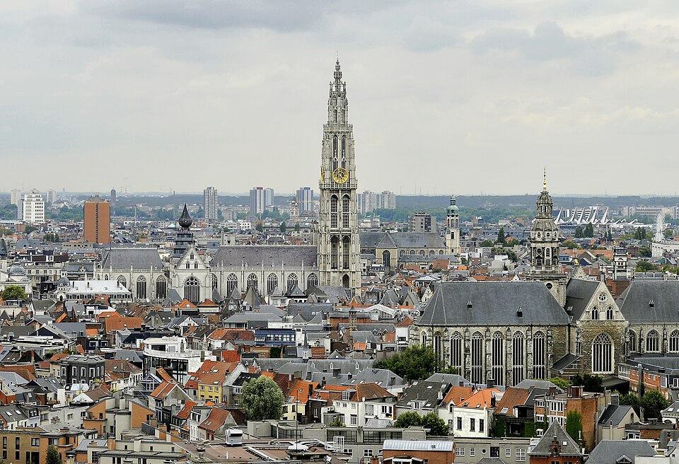 Antwerp city view