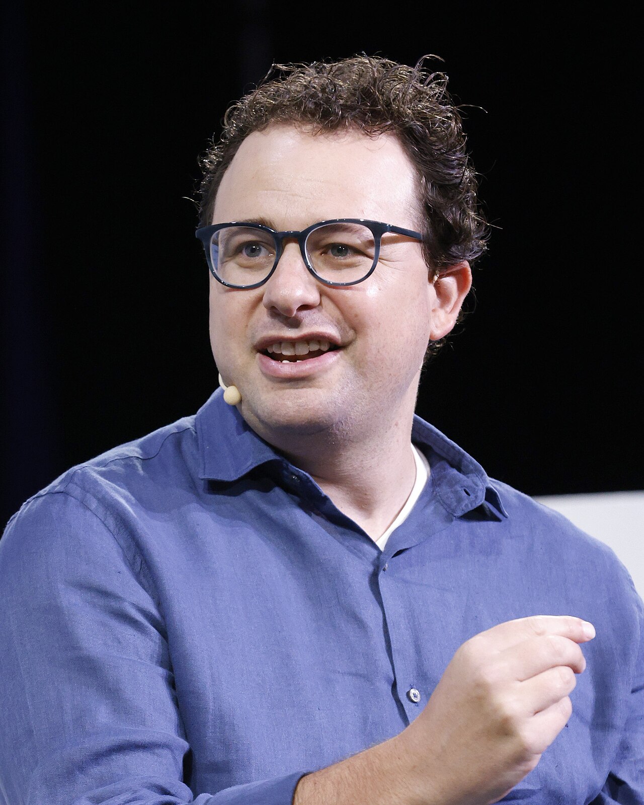 Dario Amodei at TechCrunch Disrupt 2023