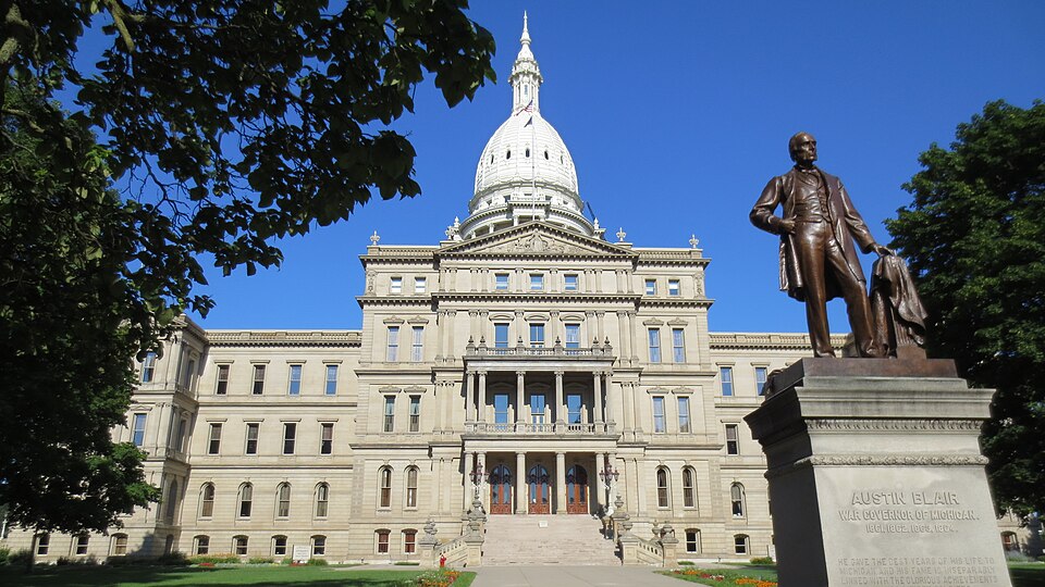 Lansing city view
