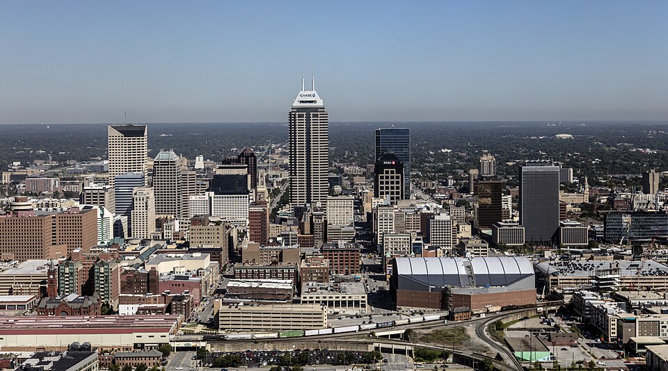 Indianapolis city view