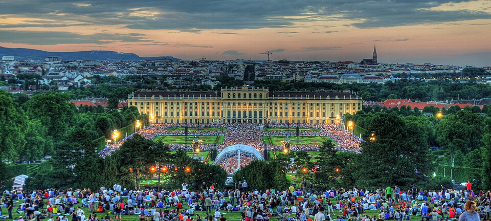 Vienna city view
