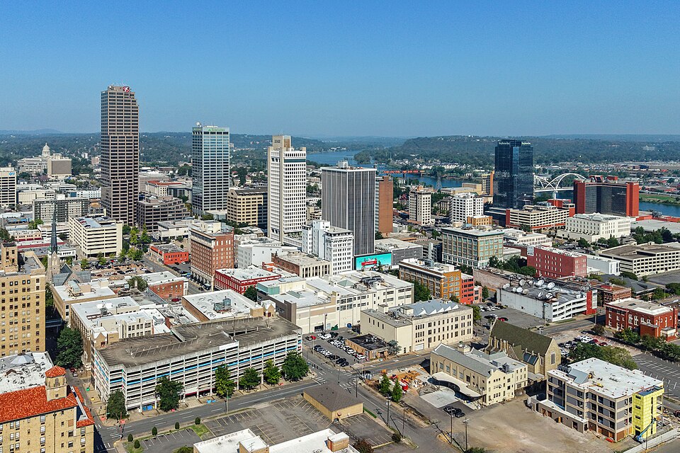 Little Rock city view