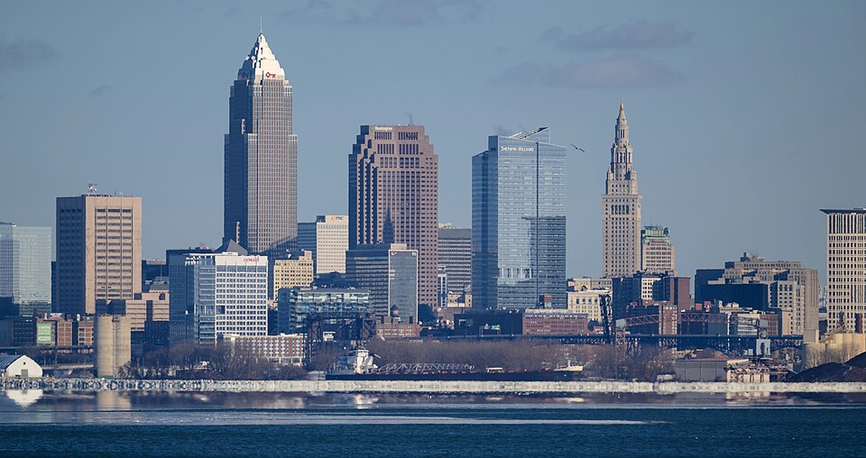 Cleveland city view