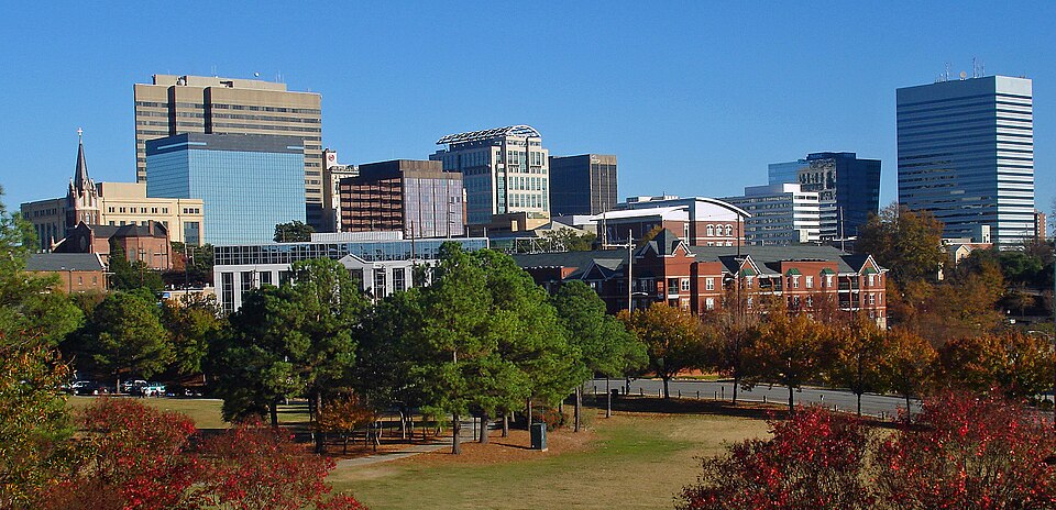 Columbia city view