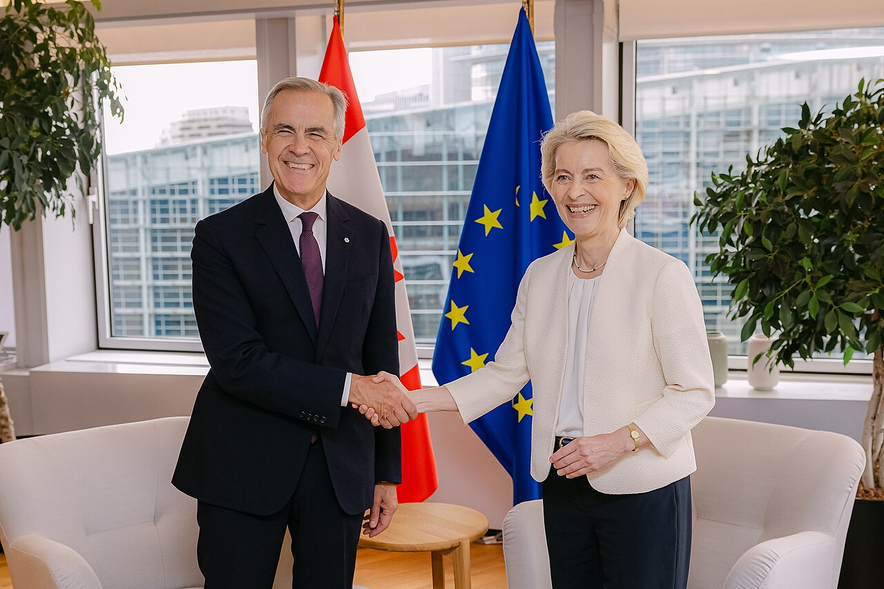 Mark Carney meets Ursula von der Leyen
