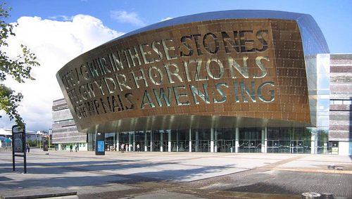 Cardiff city view
