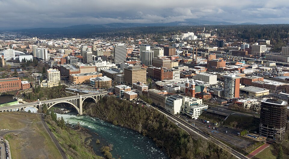 Spokane city view