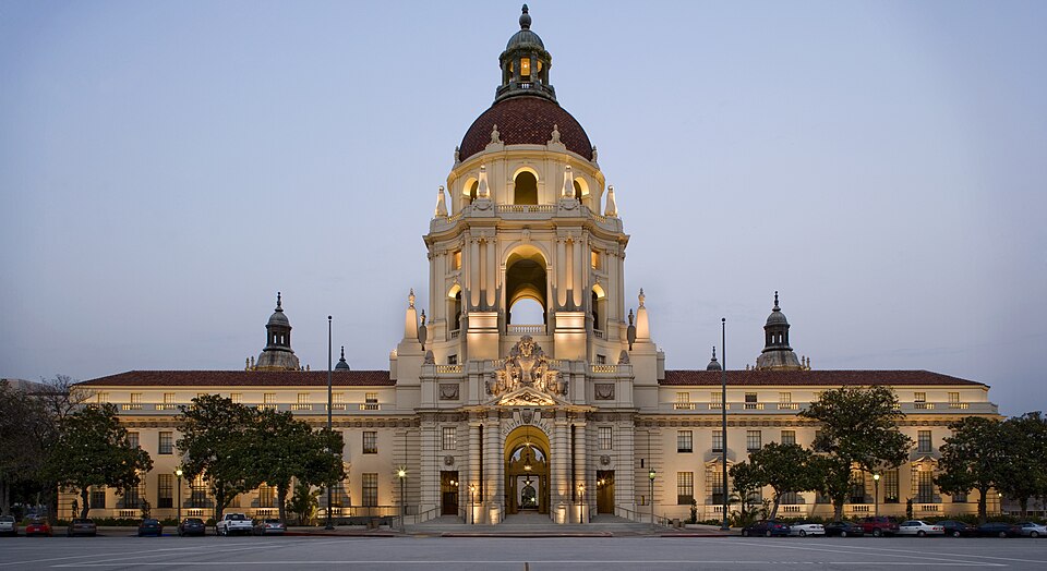 Pasadena city view