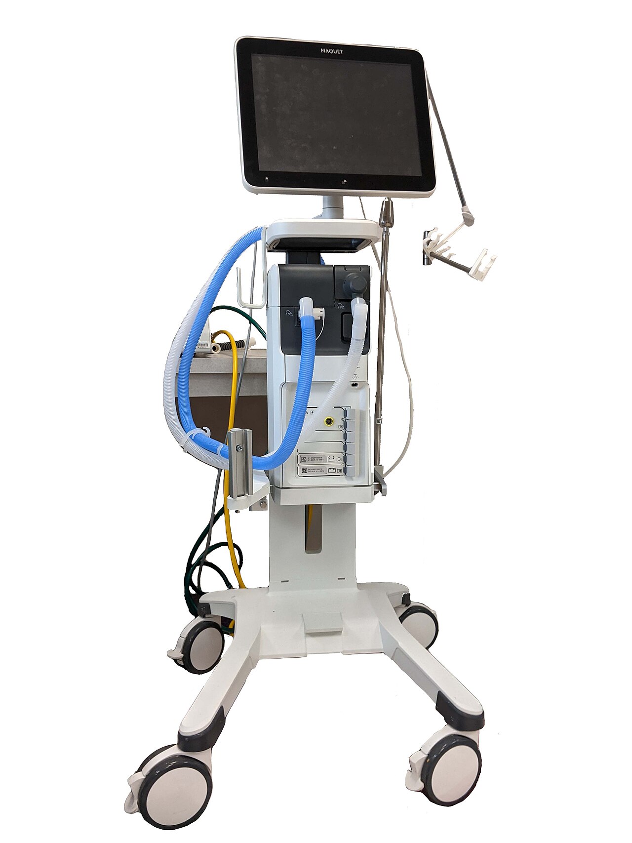 ServoI ventilator on white background
