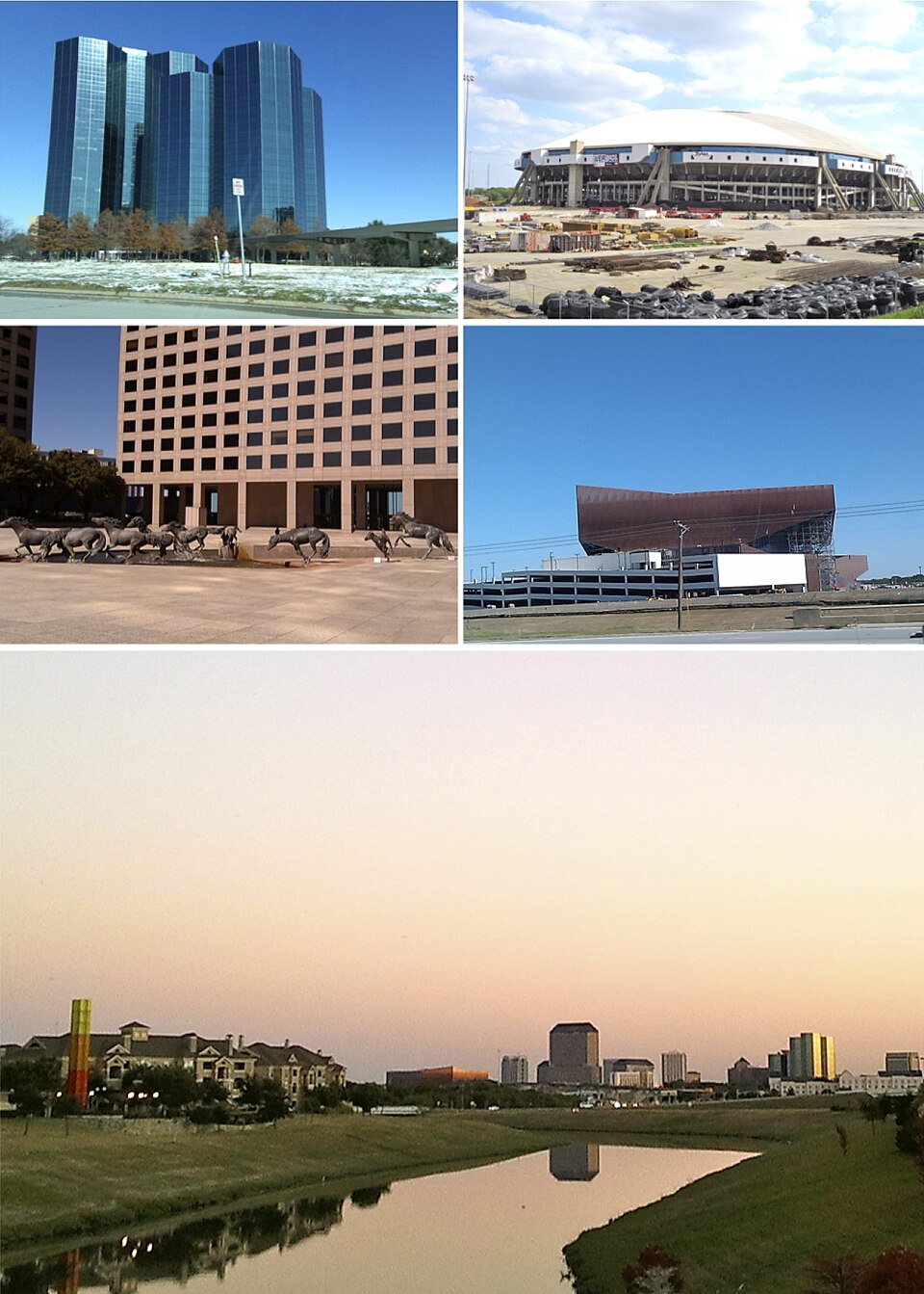 Irving city view