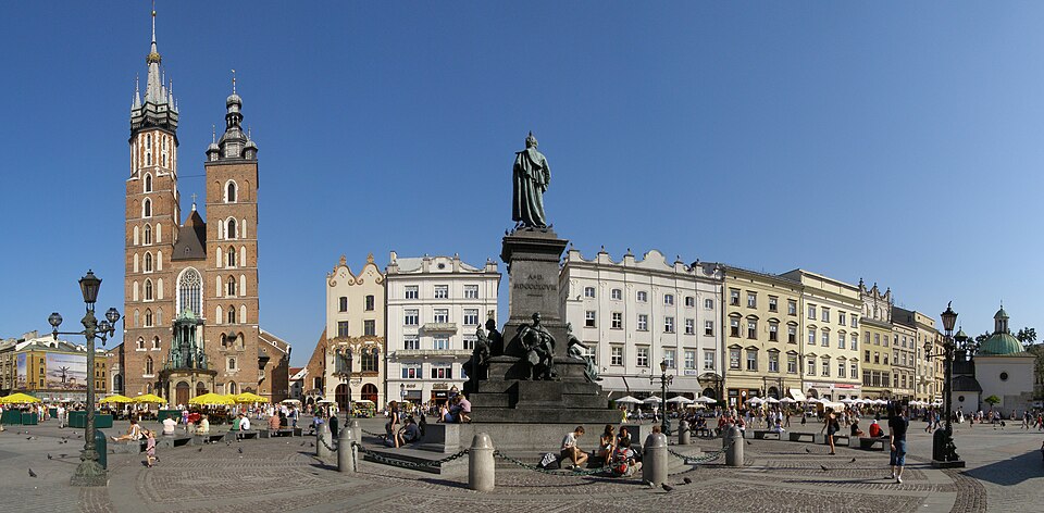 Kraków city view