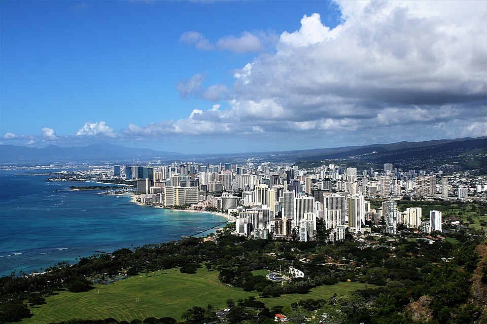 Honolulu city view