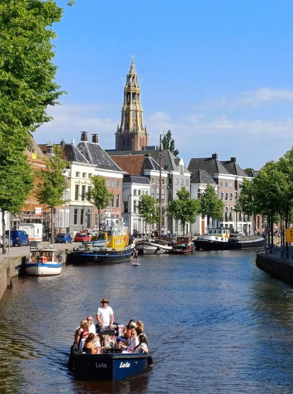 Groningen city view