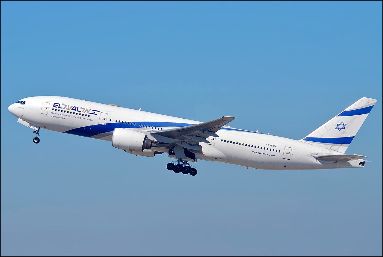 El Al Boeing 777 -258ER aircraft 4X-ECA