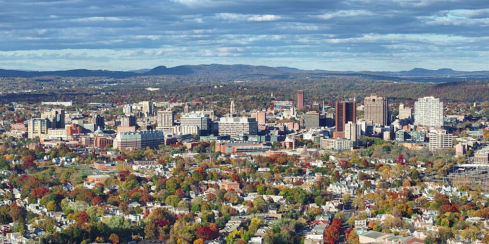 New Haven city view