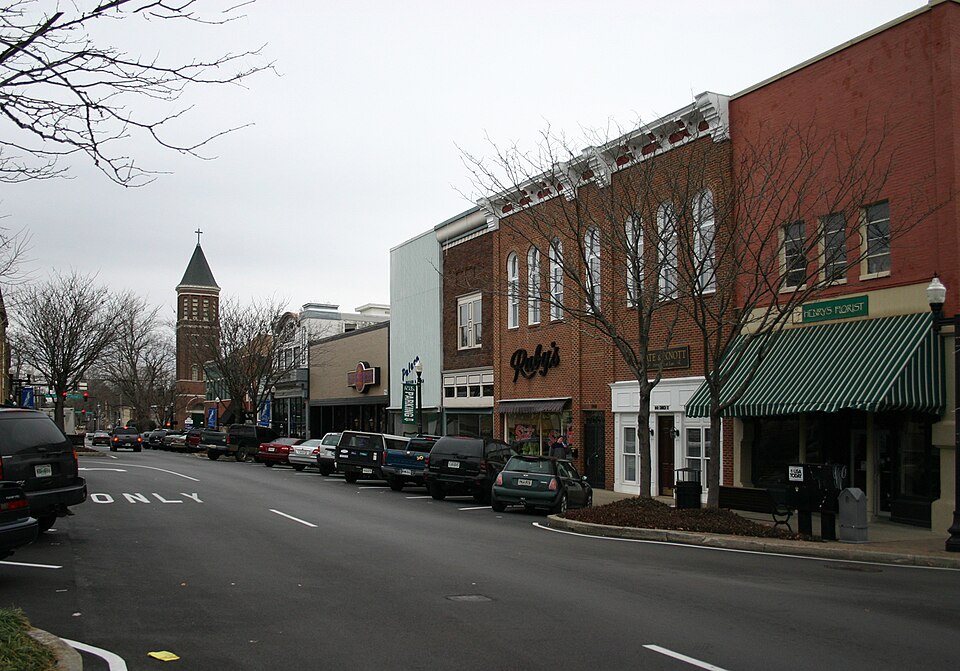 Murfreesboro city view