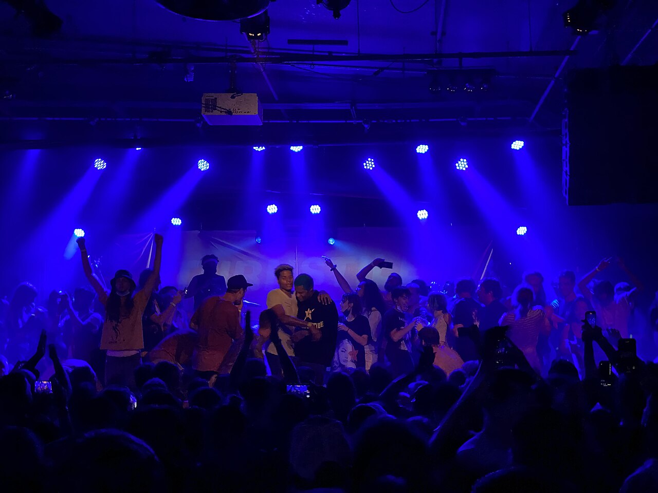 Mosh pit at Turnstile show in Baltimore