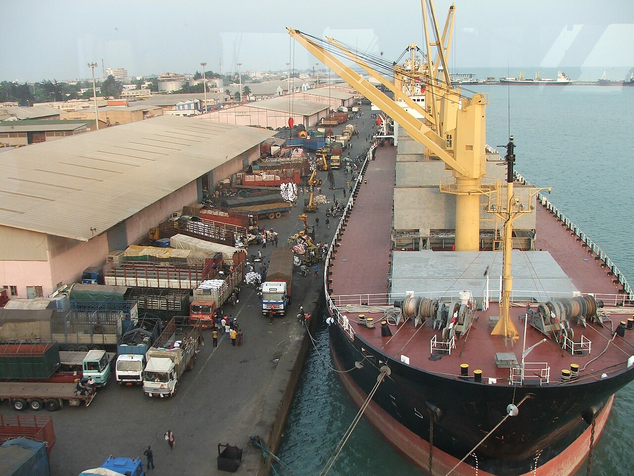 General Cargo Handling in Port of Cotonou